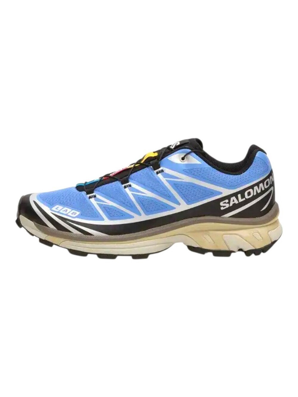 SALOMON Xt-6 Athletic Sneakers - Ultramarine/Silver/Black WOMENS 8.5 MEN 7.5
